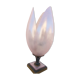 Pink tulip lamp by Rougier
