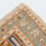 Tapis oushak bleu fait à la main 280x167cm