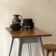 Dining table / desk dlg Tolix 55 in metal and wood, 1950s design