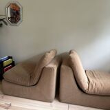 2 Vintage Italian modular armchairs