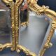 Triptych mirror, gilt bronze, circa 1900.