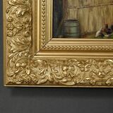 Pair of “Country Scenes” Paintings, signed A. Minne – Late 19th century