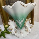 Porcelain wedding vase from Paris XIX