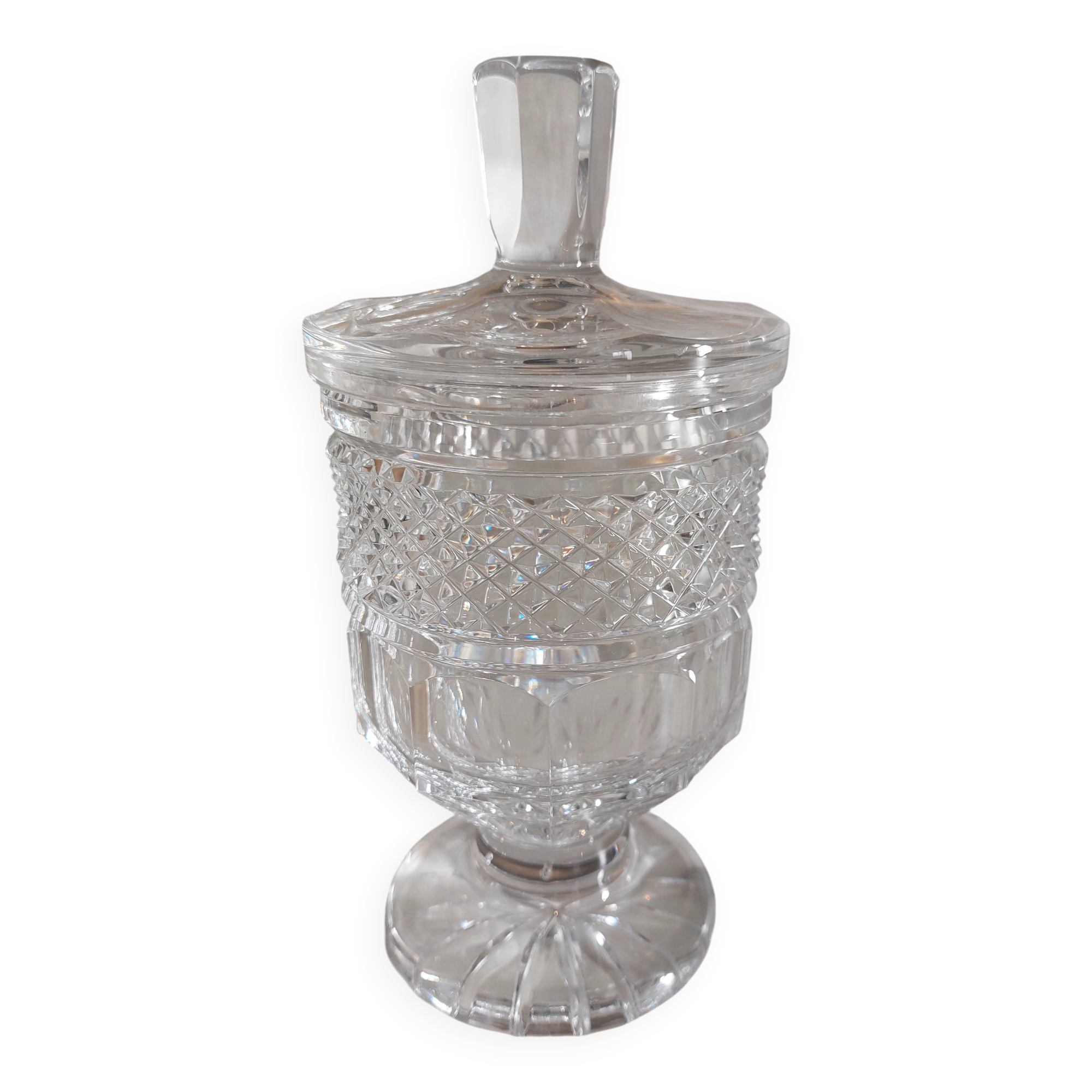 Baccarat Crystal Sugar Bowl - Nancy Model