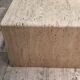 Travertine coffee table attributed to Up & Up, Italy, 1975