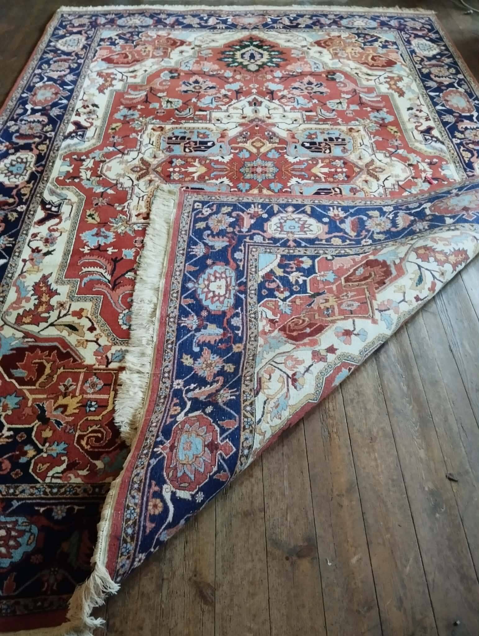 Tapis Indo Heriz fait main 318x223cm