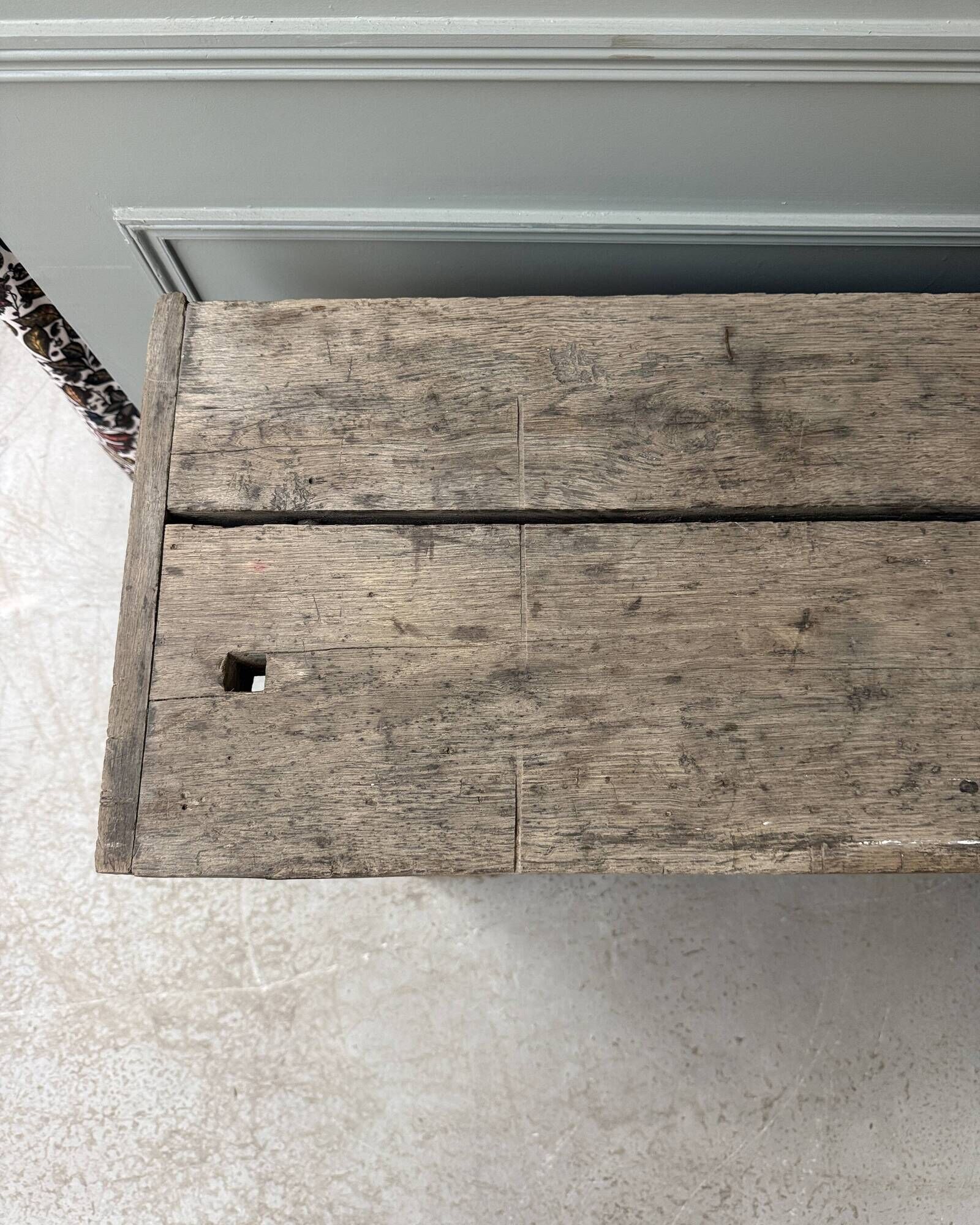 Small old oak workbench (renovated)