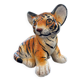 Jeune tigre en céramique