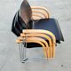 Set of 4 Thonet chairs model S320 renovated by Wulf Schneider and Ulrich Bohme, 1984