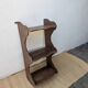 Art Deco walnut wall shelf 1930
