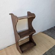 Art Deco walnut wall shelf 1930