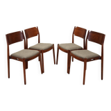 Set of four chairs, Danish design, 1970s, production: Denmark