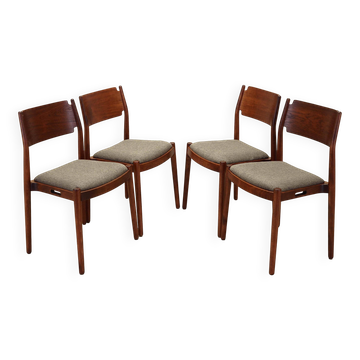 Set of four chairs, Danish design, 1970s, production: Denmark
