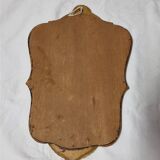 Golden wooden mirror