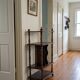 Antique walnut music cabinet