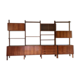 Modular bookcase in teak, scandinavian, circa 1960