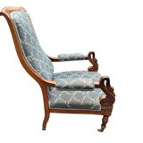 Fauteuil Voltaire "col de cygne" – XIXe siècle