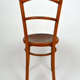 J&J Kohn bistro chair with decorated seat