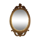 Italian mirror Louis XVI style in gold resin