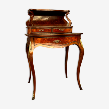 Lady Stepped Office Louis XV Style XIX Century