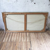 Landscape gouache canvas 1m