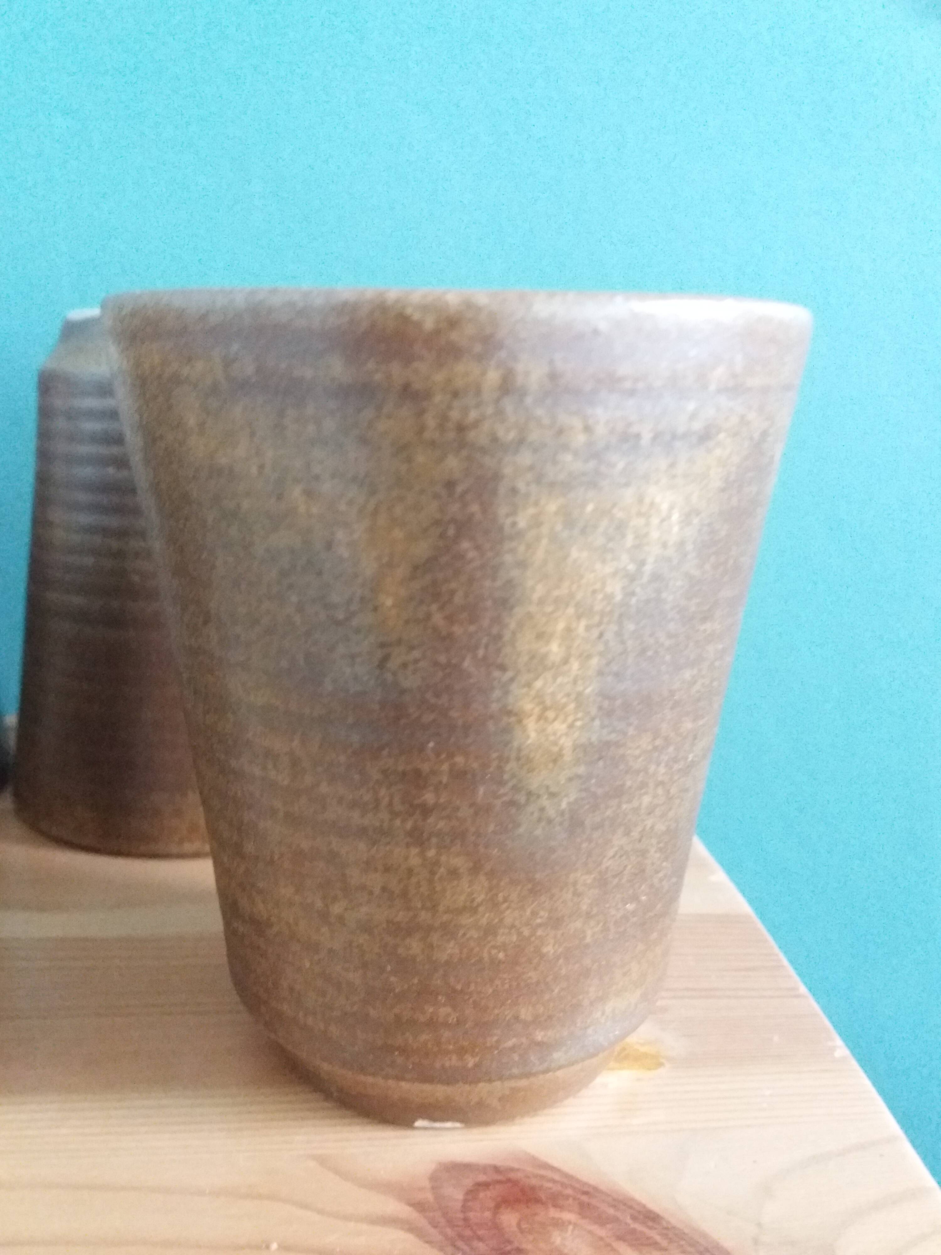 Digoin stoneware cider or orangeade service