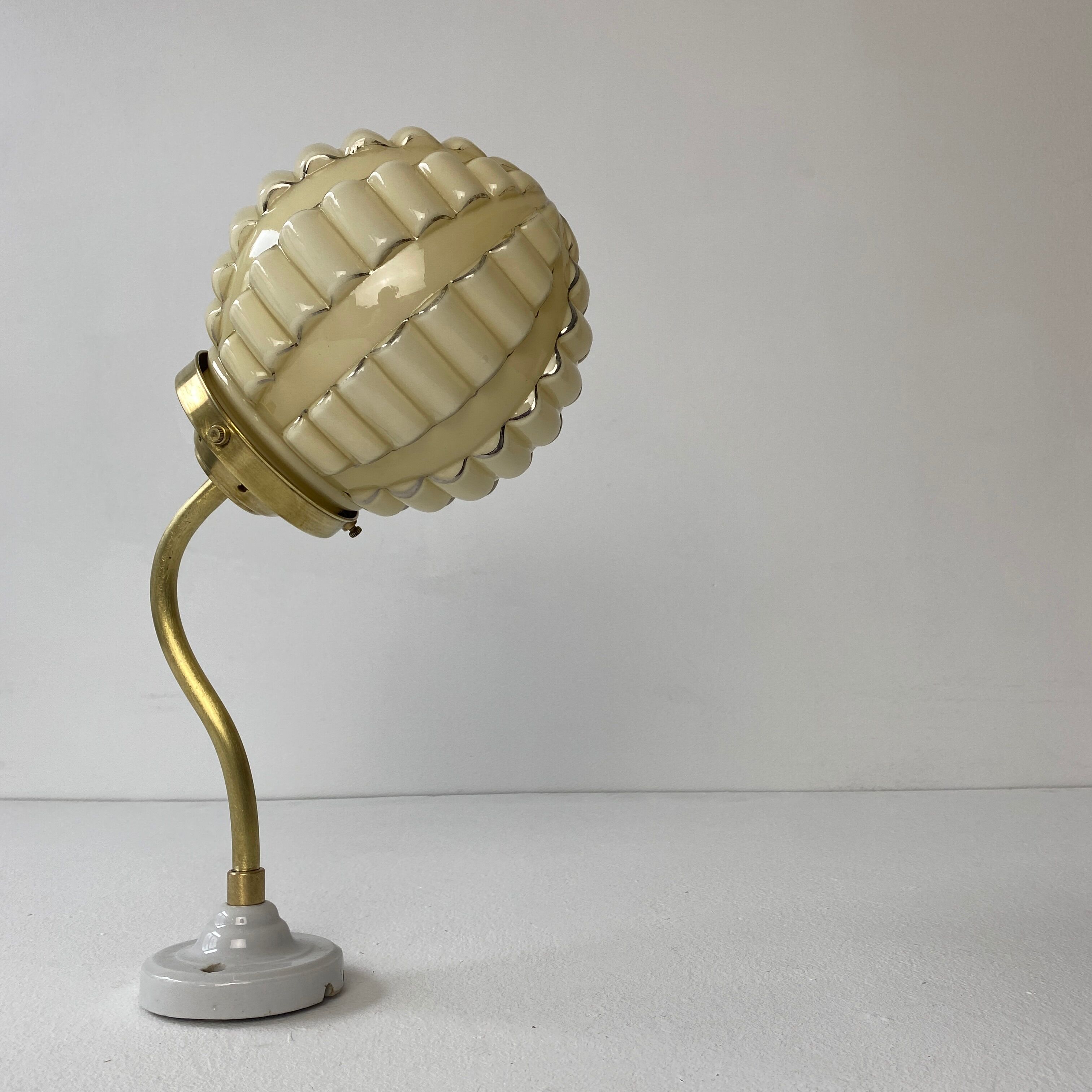 Old art-deco wall lamp