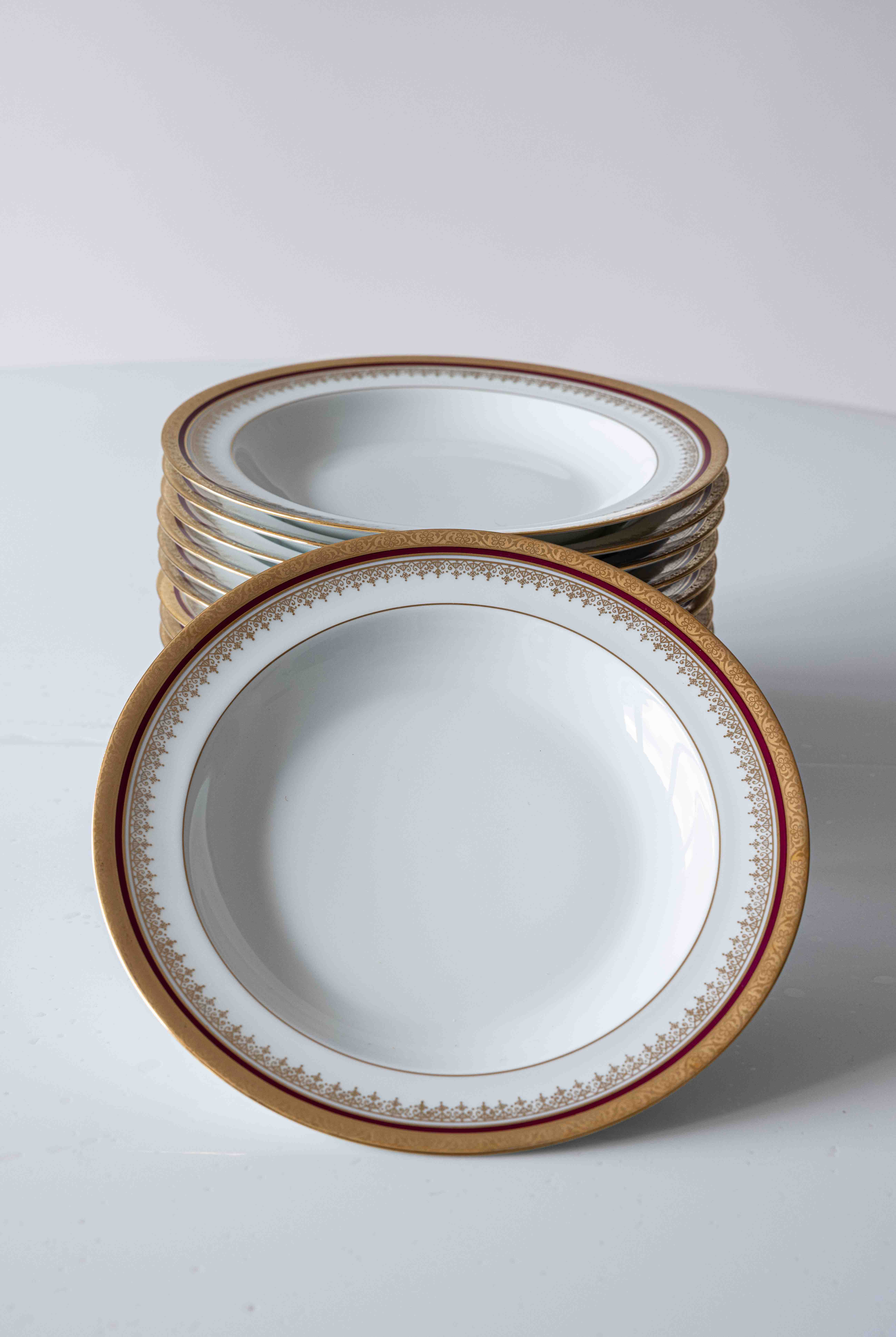 Sevice 72 pieces Limoges porcelain