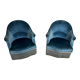 Pair of toad armchairs