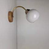 Vintage opaline wall light