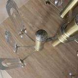 Pair of hanging lamp from Sciolari 1970