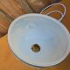 Antique decorated opaline suspension