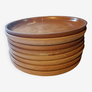 Vintage stoneware plates
