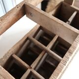 Wooden bottle locker box