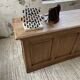 2m pine counter or central island with storage