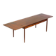 Extra large vintage mid century extendable rosewood dining table, 1960s