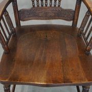 Antique English spindle chair