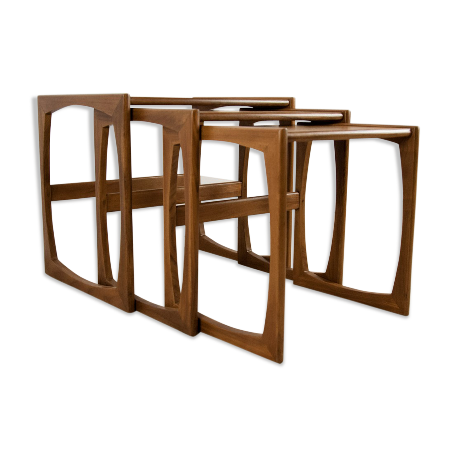 Pull out tables was designed by R. Bennett for G-Plan 1970