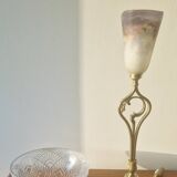 Art Nouveau style lamp by Müller Frères