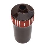 Ceramic vase, Keralit Litomyšl, Czechoslovakia, 1960s.