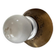 Modern brass ceiling light from the mid-century, 1950s, Italy.