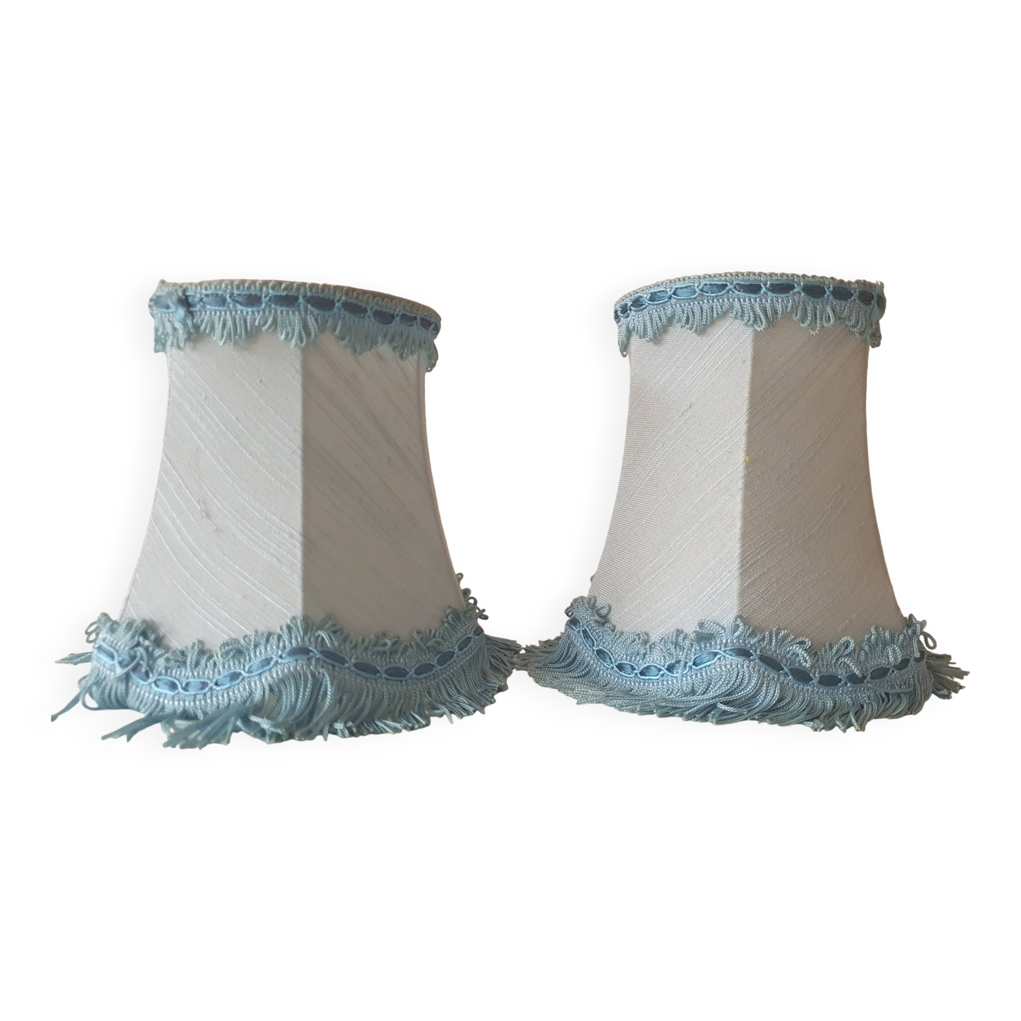 Set of 2 lampshades for wall lights