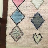 Carpet berber boucharouite done hand to morocco 135x200cm