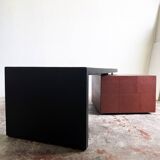 Bureau C.e.o. cube conçu par Lella & Massimo Vignelli pour Poltrona Frau, italie années 1990