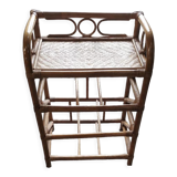 rattan bedside table