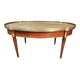 Table basse bouillotte style Louis XVI