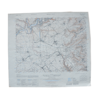 Map of Briey 7 & 8