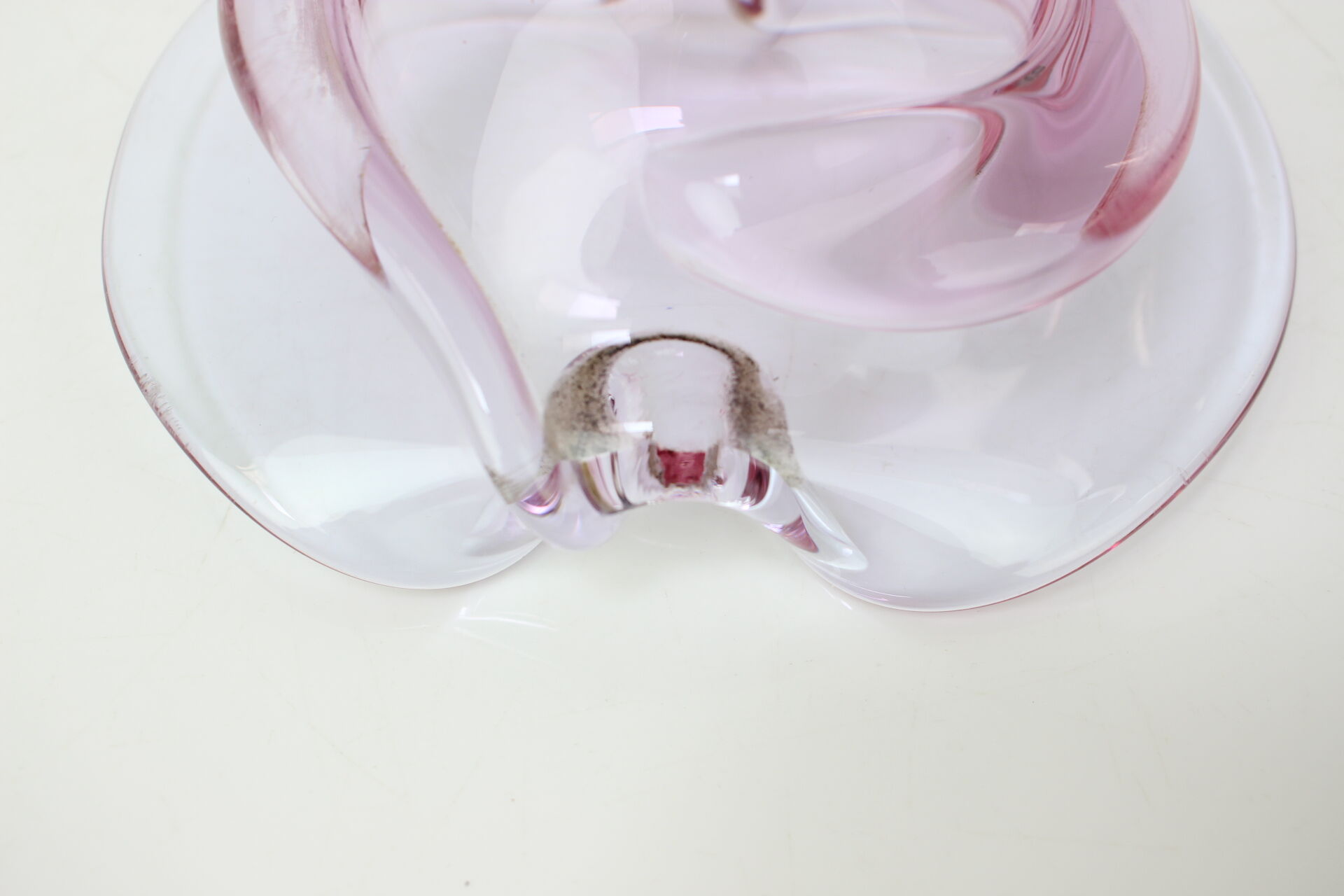 Mid-Century Ashtray by Zelezno Borske Sklo, 1960's