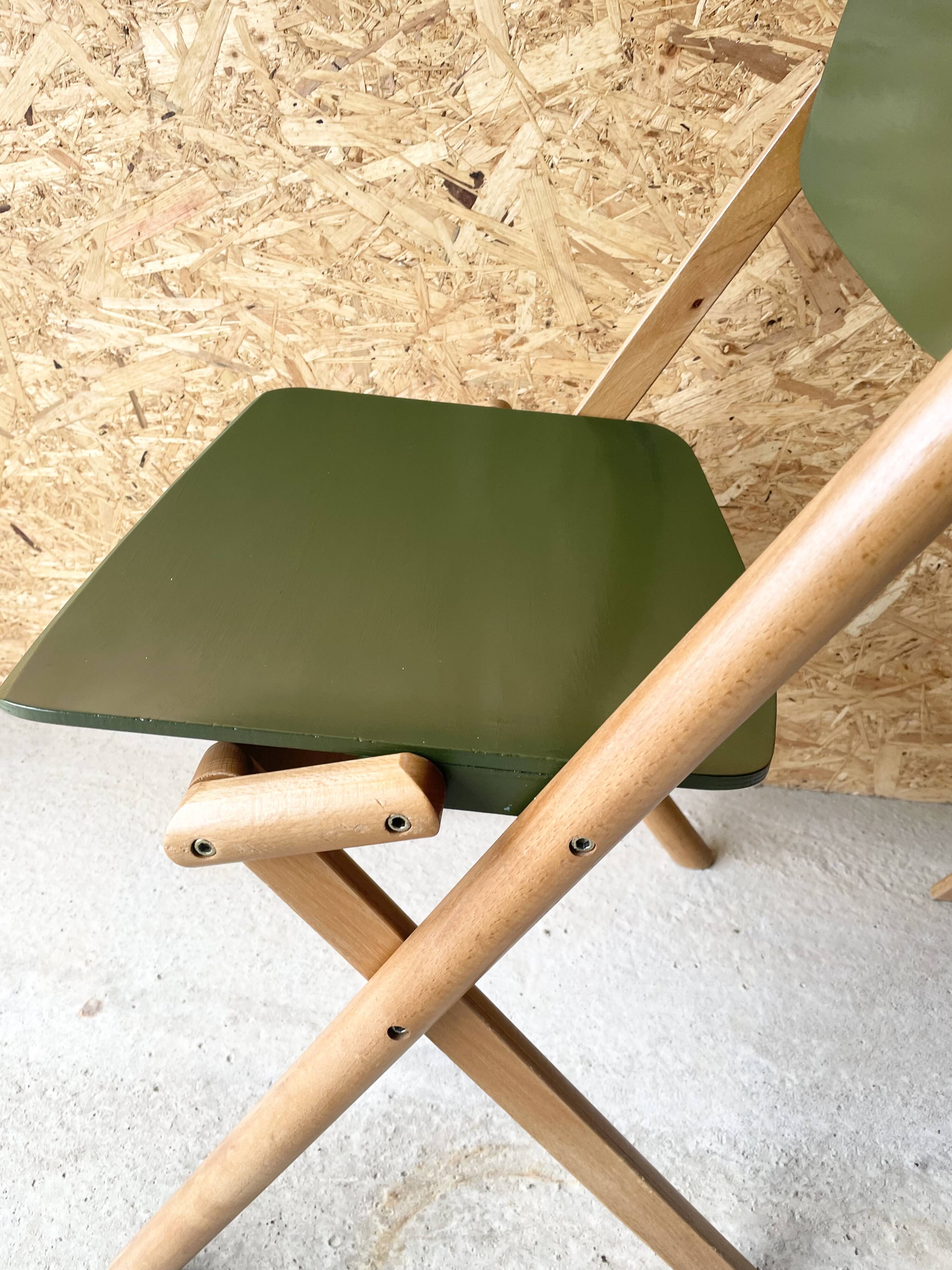 Jean-claude duboys folding chairs from the 80s