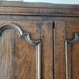 18th-century oak wardrobe